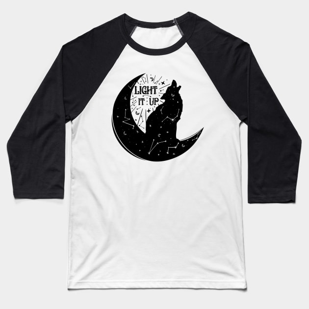 Light It Up - Crescent City Baseball T-Shirt by Sophie Elaina